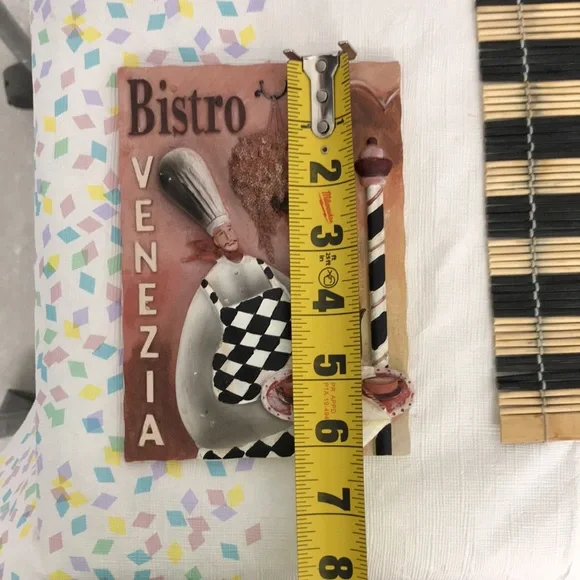 Bistro Venezia Decoration Wall Art Sz 4.5X6 - Picture 7 of 8